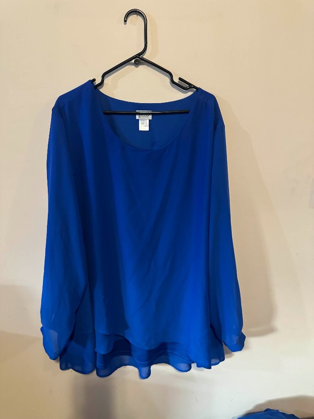 Monroe & Main 3X Royal Blue 2-Pc Pantsuit Wedding Special Occasion